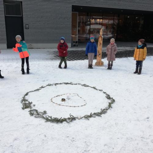 Adventfeier im Religionsunterricht