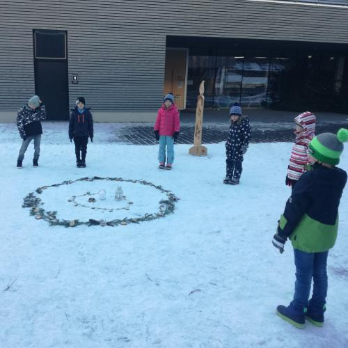 Adventfeier im Religionsunterricht