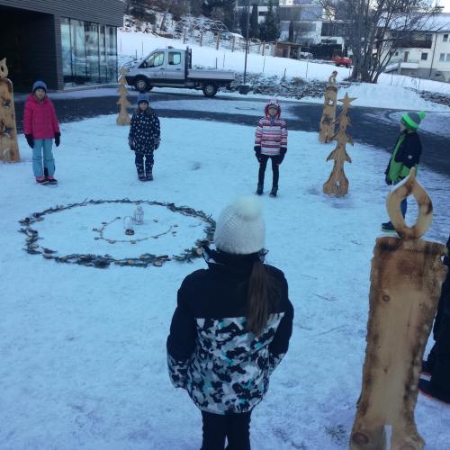 Adventfeier im Religionsunterricht