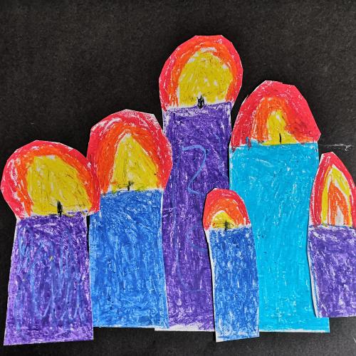 Wenn die Kerzen brennen