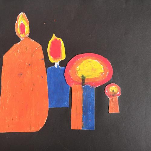 Wenn die Kerzen brennen