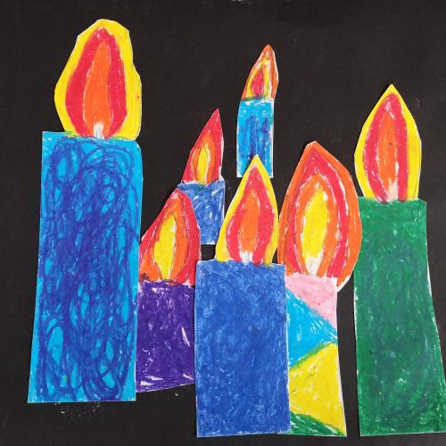 Wenn die Kerzen brennen