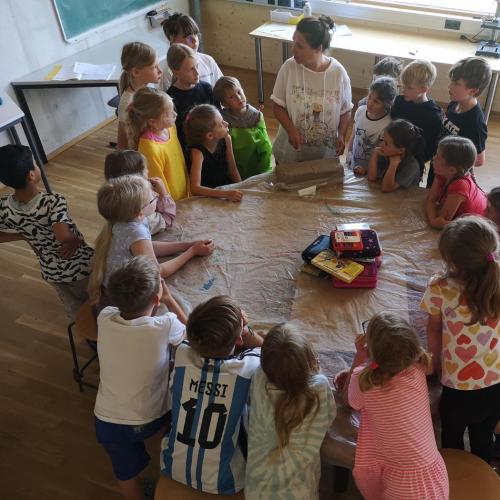 TKS-Arbeiten mit Ton